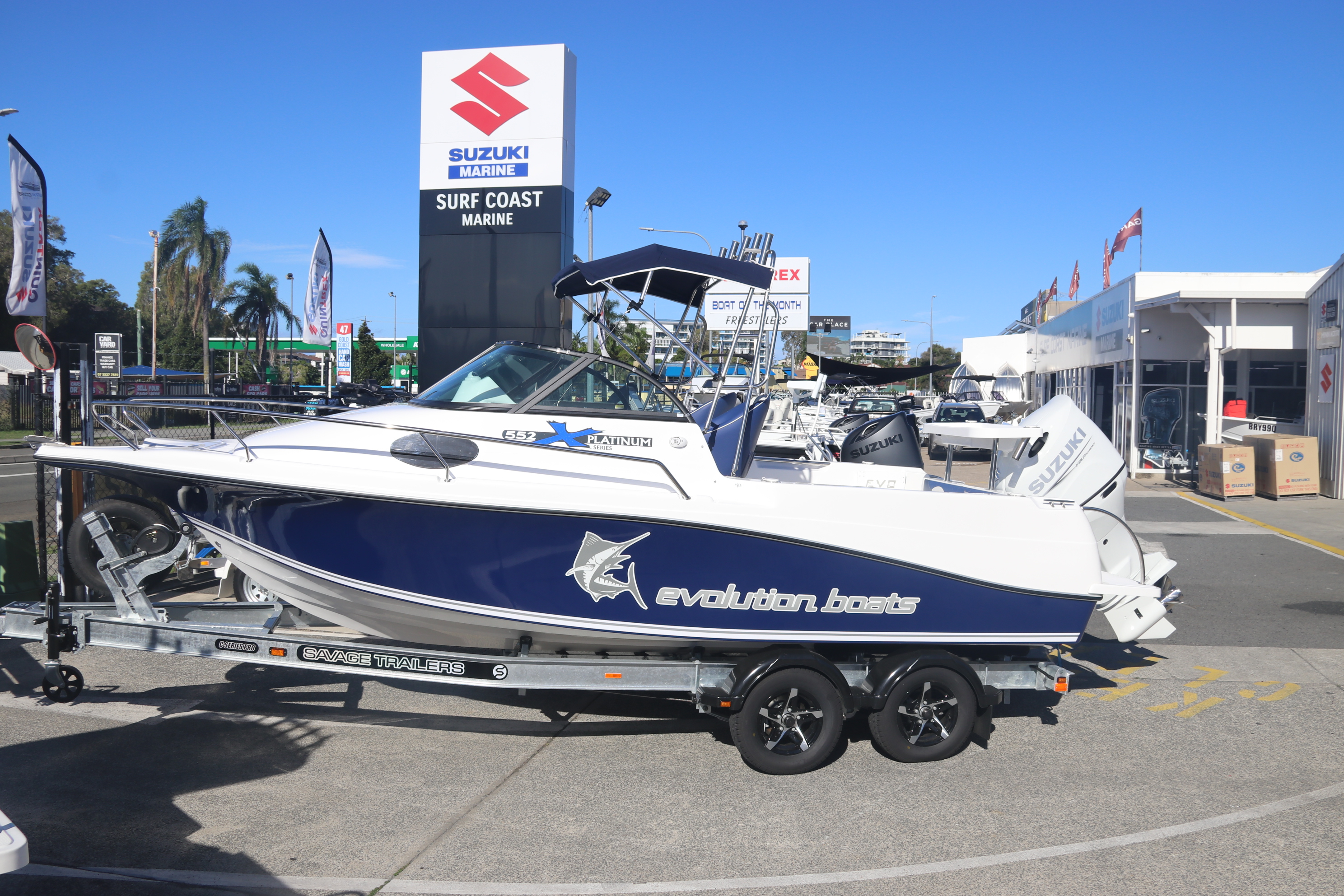 Evolution Boats Gold Coast: New Offshore Fishing Boats Arrive at Surf Coast Marine